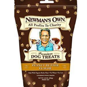 Newman'S Own Dog Biscuits, Peanut Butter Formula - Medium, 10-Oz. (Pack Of 6)