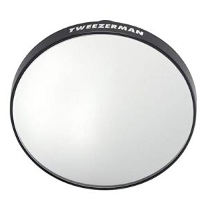 tweezerman tweezermate 12x's magnification mirror, black