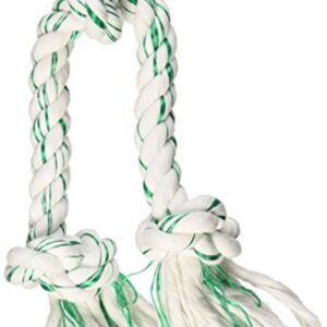 Petmate Booda Fresh N Floss 3 Knot Tug Rope Dog Toy, Large, Spearmint