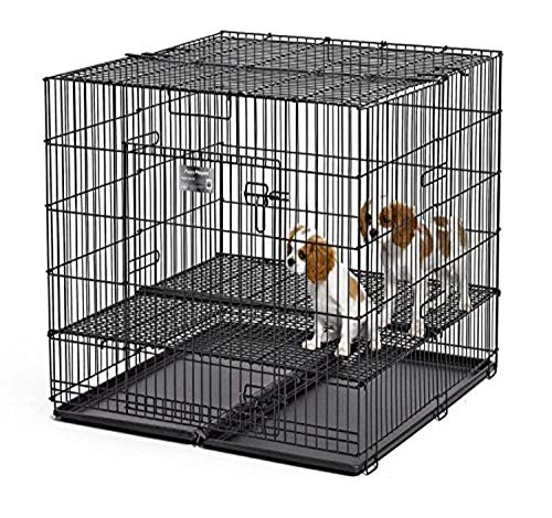 MidWest Homes For Pets Puppy Playpen Crate - 236-10 Grid & Pan Included