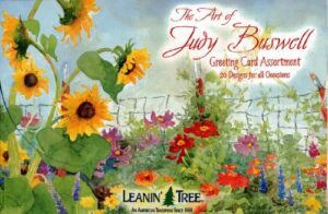 the art of judy buswell - leanin' tree greeting cards (ast90608) - 20 cards with full-color interiors and 22 designed envelopes
