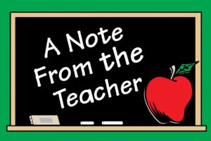 teacher created resources a note by teacher postcards (1202)