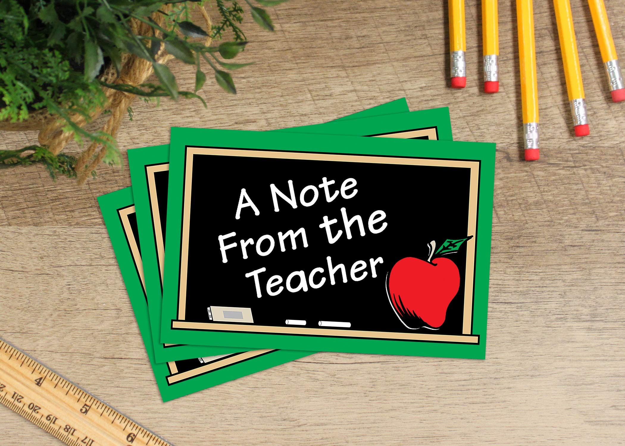 Teacher Created Resources A Note By Teacher Postcards (1202)