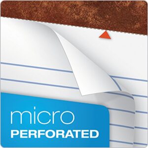 Tops 7573 Perforated Everyday Writing Legal Pad, 8.5 x 14 Inch, White, 12 Count (Pack of 1)