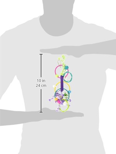 Prevue Hendryx Stick Staxs Rings in Things Bird Toy (Model: 62426)