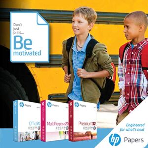 HP Color Inkjet & Laser Paper, 24 lbs, 8.5 x11-Inch Letter, 97 Bright, 400 Sheets (202040)