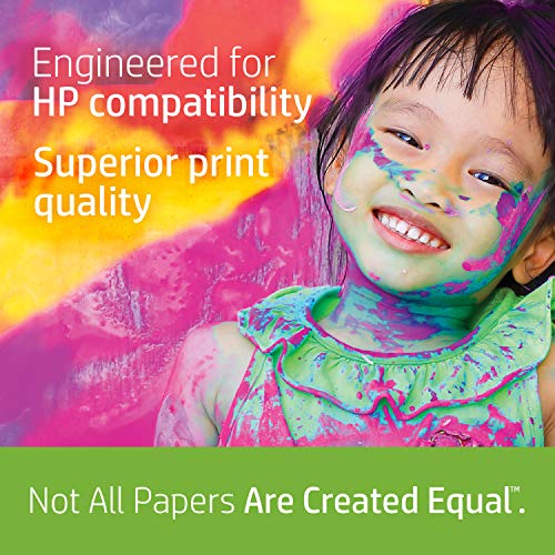 HP Color Inkjet & Laser Paper, 24 lbs, 8.5 x11-Inch Letter, 97 Bright, 400 Sheets (202040)