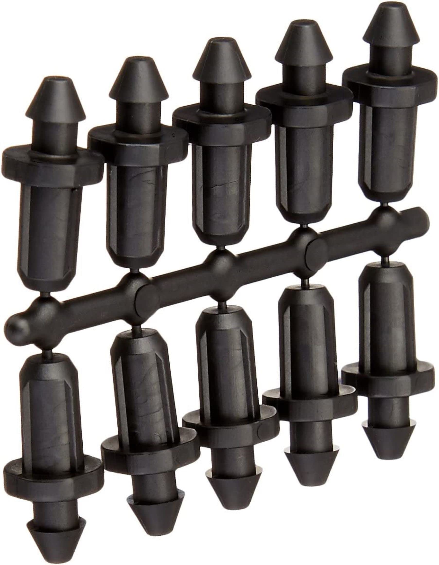 Rain Bird TP25/10PS Drip Irrigation 1/4" Tubing End Closure, 1/2" Tubing "Goof” Plug, 10-Pack