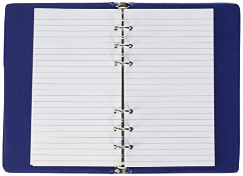 Mead Loose-Leaf Memo Book, 6 3/4 x 3 3/4", 6-Ring, 1/2-Inch, 40 Pages, Assorted - Color May Vary (46034)