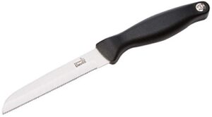 kitchen devils lifestyle multi-purpose knife, black, 30.5x8.5x1.9 cm