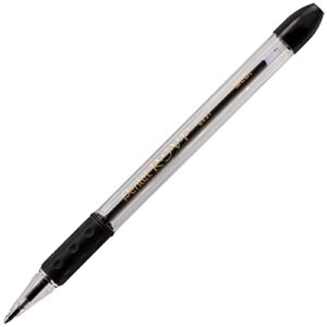 Pentel R.S.V.P. Ballpoint Pen, Medium Line, Black Ink, 2 Pack (BK91BP2A)