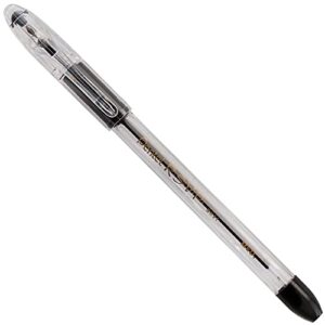 Pentel R.S.V.P. Ballpoint Pen, Medium Line, Black Ink, 2 Pack (BK91BP2A)