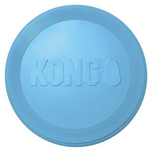kong puppy flyer - small flyer for small dogs - small dog toys - rubber teething toys for puppies - soft dog flying disc for fetch - puppy flyer for hyper pets - small dogs