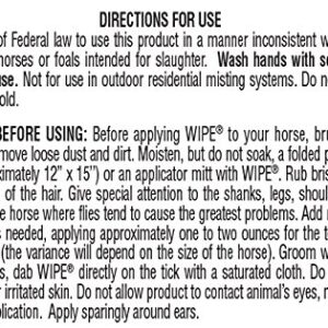 Farnam Home and Garden 10123 Original Formula Wipe Fly Protectant, 32-Ounce