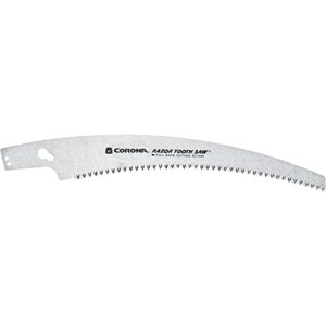 corona ac 7241d razor tooth tree pruner saw blade for tp 6870, tp 6850, tp 6830, tp 6780, tp 6570 and ac9000 steel 13 inches