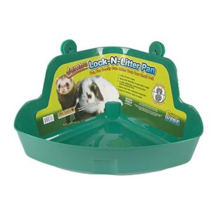 ware manufacturing plastic lock-n-litter bigger pan for small pets, jumbo - colors may vary