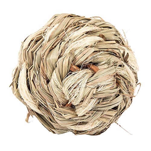 Ware Manufacturing All Natural Sisal Ball Toy for Small Pets, Medium (03041)