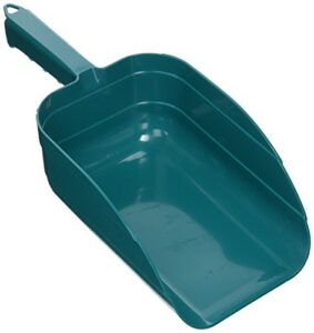 little giant plastic utility scoop (teal) heavy duty stackable plastic farm scoop with sturdy grip (5 pint) (item no. 90teal)