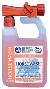 healthy hair care products herbal horse wash - 32 ounce
