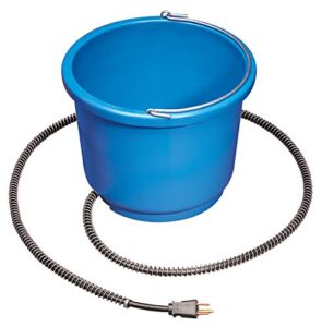 api heated bucket heated round bucket, 9 quart (item no. 9hb)