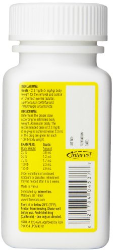 Merck Safeguard Goat Dewormer, 125ml