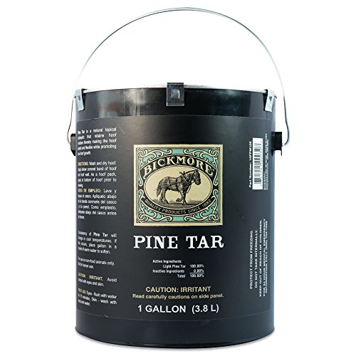 Bickmore Pine Tar 1 Gallon - Hoof Care Formula for Horses