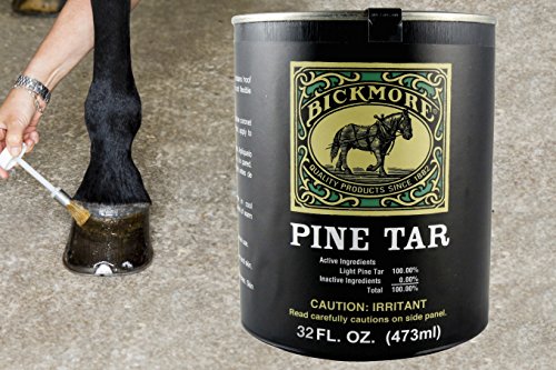 Bickmore Pine Tar 1 Gallon - Hoof Care Formula for Horses