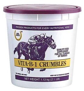 horse health vita b-1 crumbles vitamin b supplement, 2.5 lbs