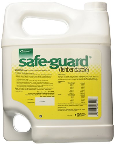 Vetoquinol Safeguard Suspension Pet Wormers, 1-Gallon