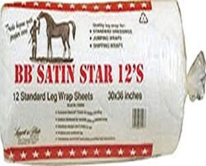 bb star cotton leg wrap, 30" x 36" 12's