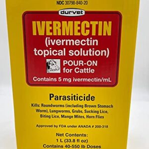 Durvet Ivermectin Pour On 1 Lt