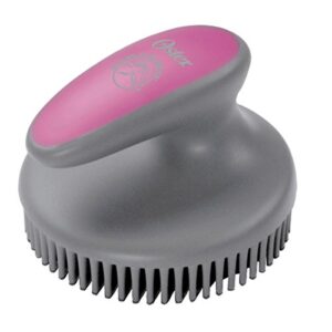 oster 827568 equine care series fine curry comb pink