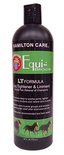 Hamilton Care Equi-Block Horse Leg Tightener & Liniment Light Formula, 16-Ounce by MiracleCorp