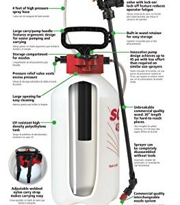 Solo 430-2G 2-Gallon Farm and Garden Sprayer with Nozzle Tips for Multiple Spraying Needs