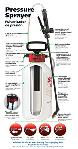 Solo 430-2G 2-Gallon Farm and Garden Sprayer with Nozzle Tips for Multiple Spraying Needs