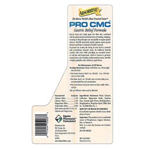 Absorbine PRO CMC Gastric Relief Supplement Solution, 64oz