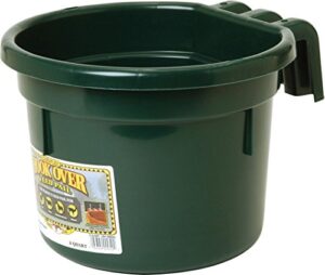miller co cphgreen cph green hook-over pail, 8 quart