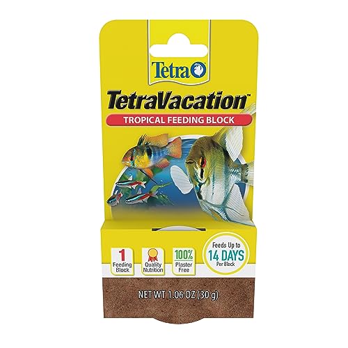 Tetra Weekend and Vacation Feeder Slow-Release Fish Food for Tropical Fish 1.06 Ounce (Pack of 1)