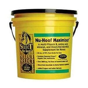 richdel 784299391000 nu-hoof maximizer hoof & coat support for horses, 10 lb