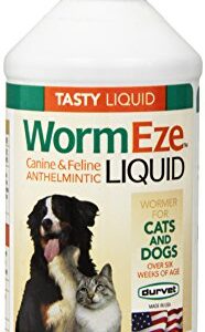 Durvet WormEze Liquid Canine & Feline Antihelmintic, 8 oz