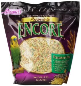 f.m. brown's encore parakeet food, 5-pound