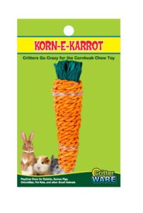 ware manufacturing corn-e-carrot small pet chew toy, medium