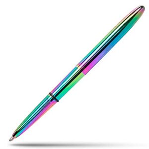 fisher space bullet space pen, rainbow titanium nitride (400rb)