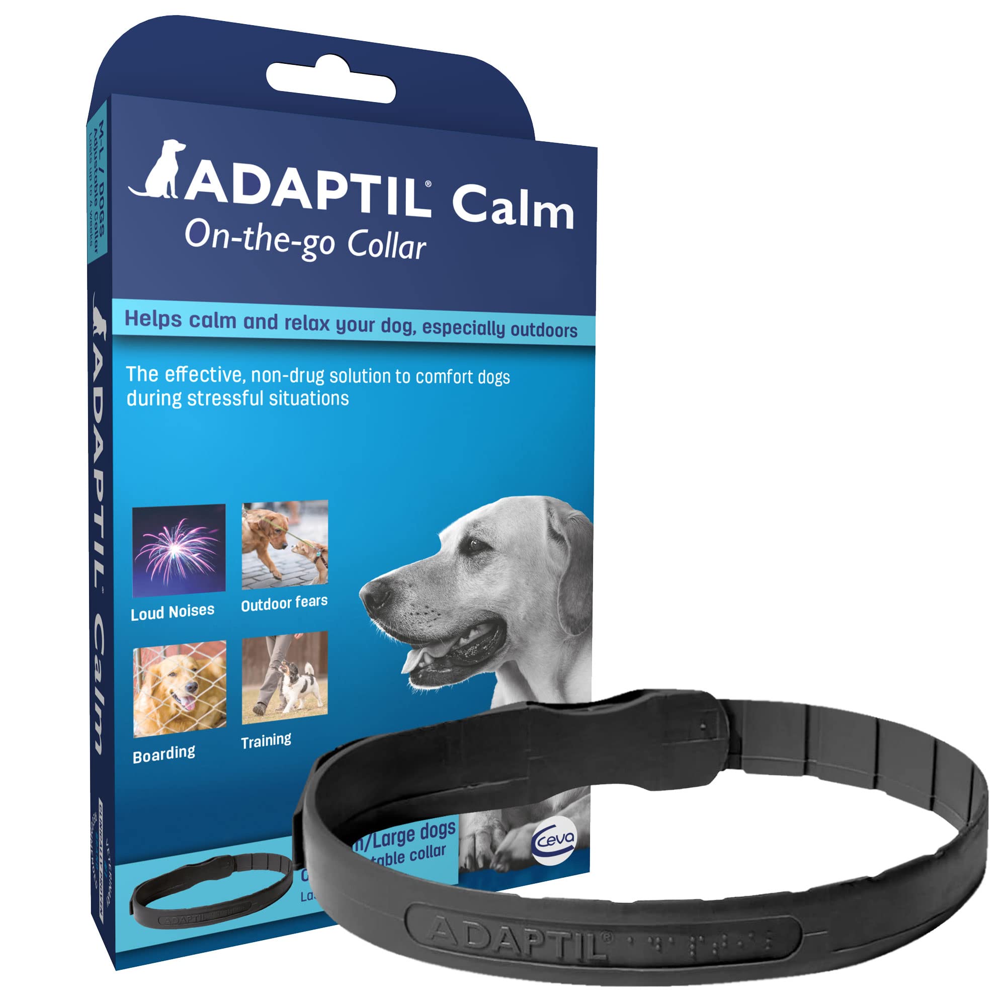 ADAPTIL Calming Pheromone Collar for Dogs, Medium/Large