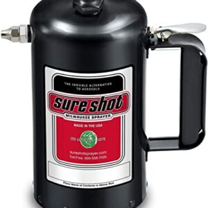 Sure Shot 32 oz. Powder Coated Steel Sprayer, Black (SUR-1000B)…