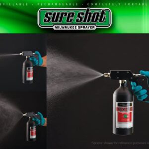 Sure Shot 32 oz. Powder Coated Steel Sprayer, Black (SUR-1000B)…