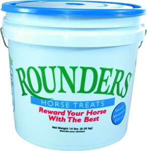 kent nutrition group-bsf 426 molasses rounder's horse treat, 14 lb