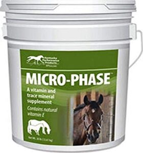kentucky performance prod 044047 micro-phase vitamin & mineral supplement for horse, 30 lb