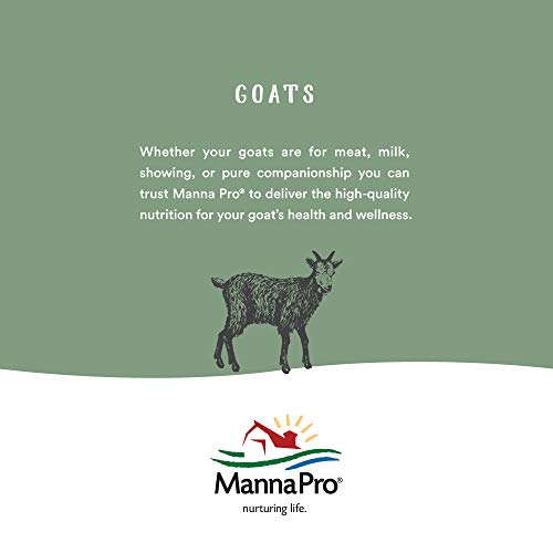 Manna Pro Positive Pellet Medicated Goat Dewormer, 25-Pounds