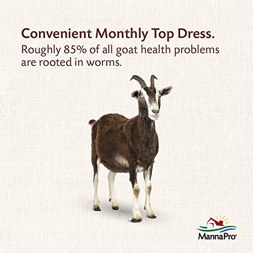 Manna Pro Positive Pellet Medicated Goat Dewormer, 25-Pounds